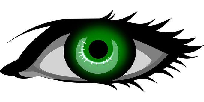 Green Eye Illustration