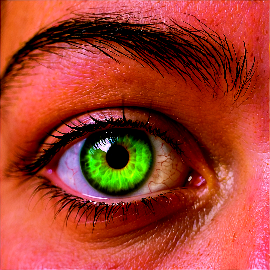 Green Eye Peeking Through Png Fnb