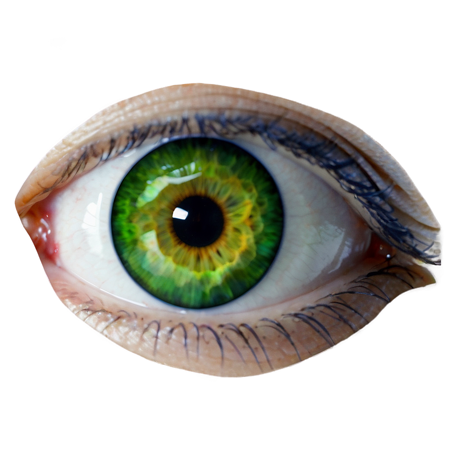 Green Eye Watercolor Effect Png Nsw