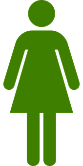 Green Female Symbol