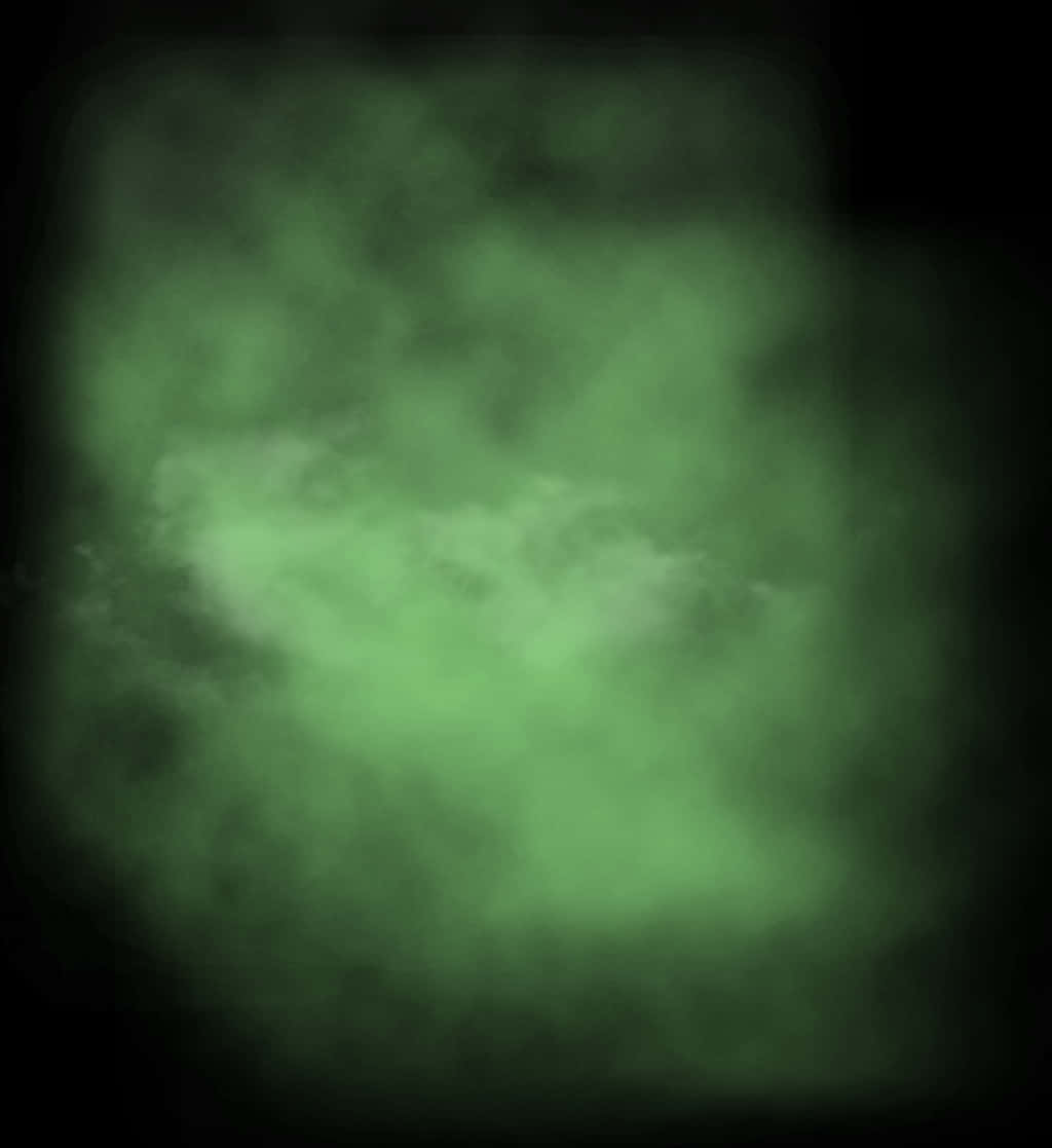 Green Fog Abstract