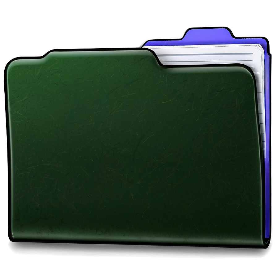 Green Folder Png 05252024