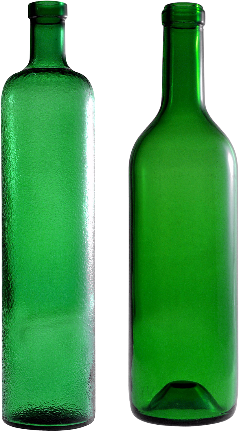 Green Glass Bottles