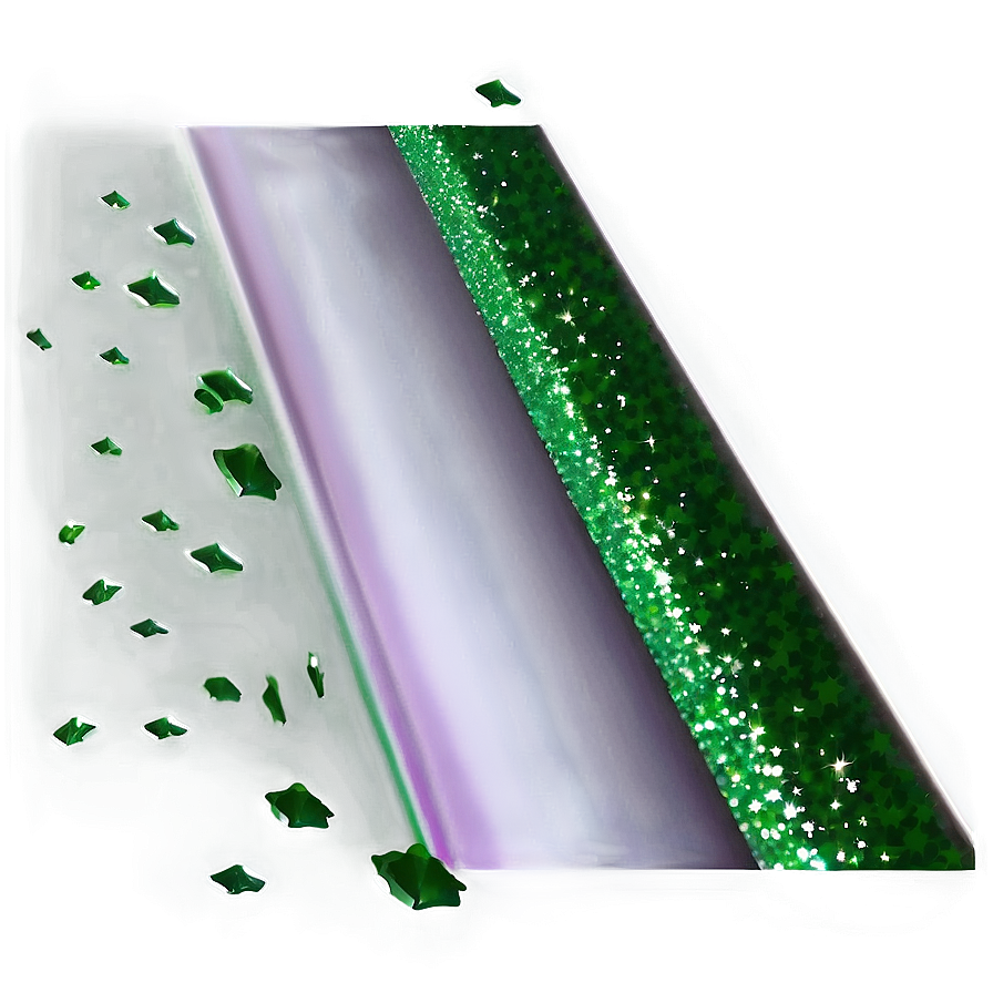 Green Glitter Line Path Png Pnx71