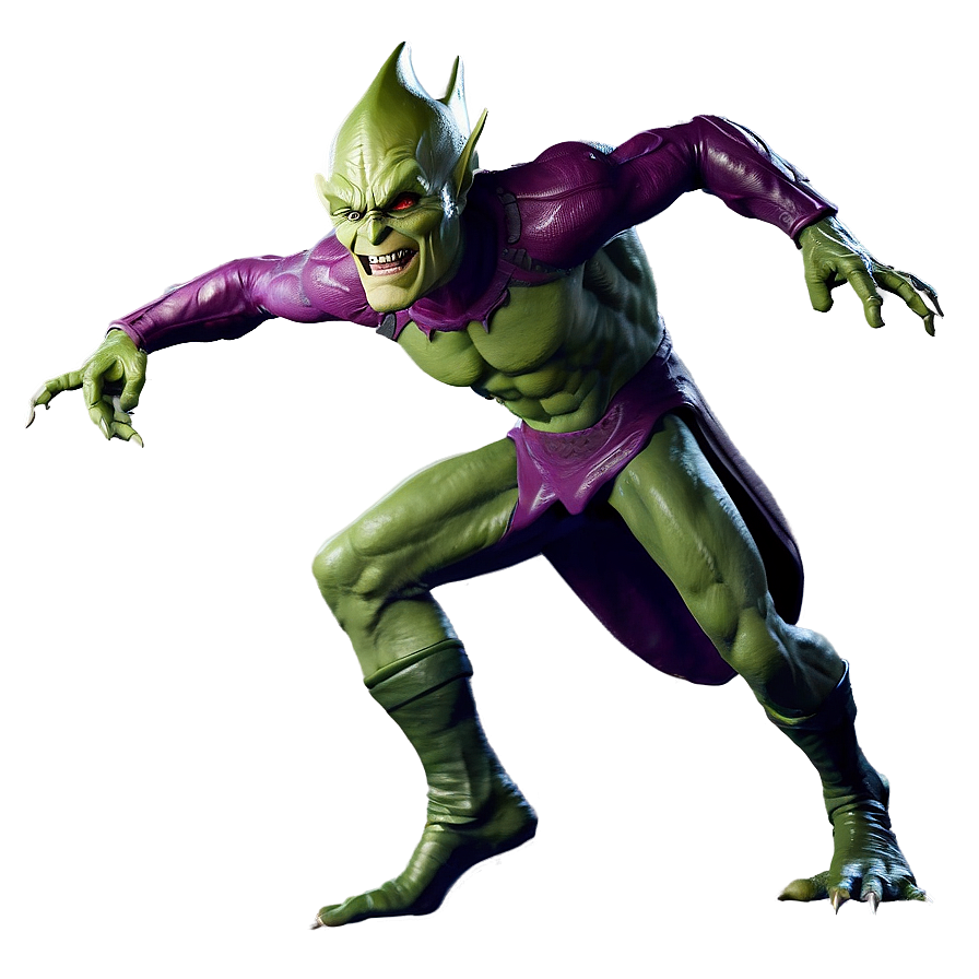 Green Goblin Attack Pose Png 71