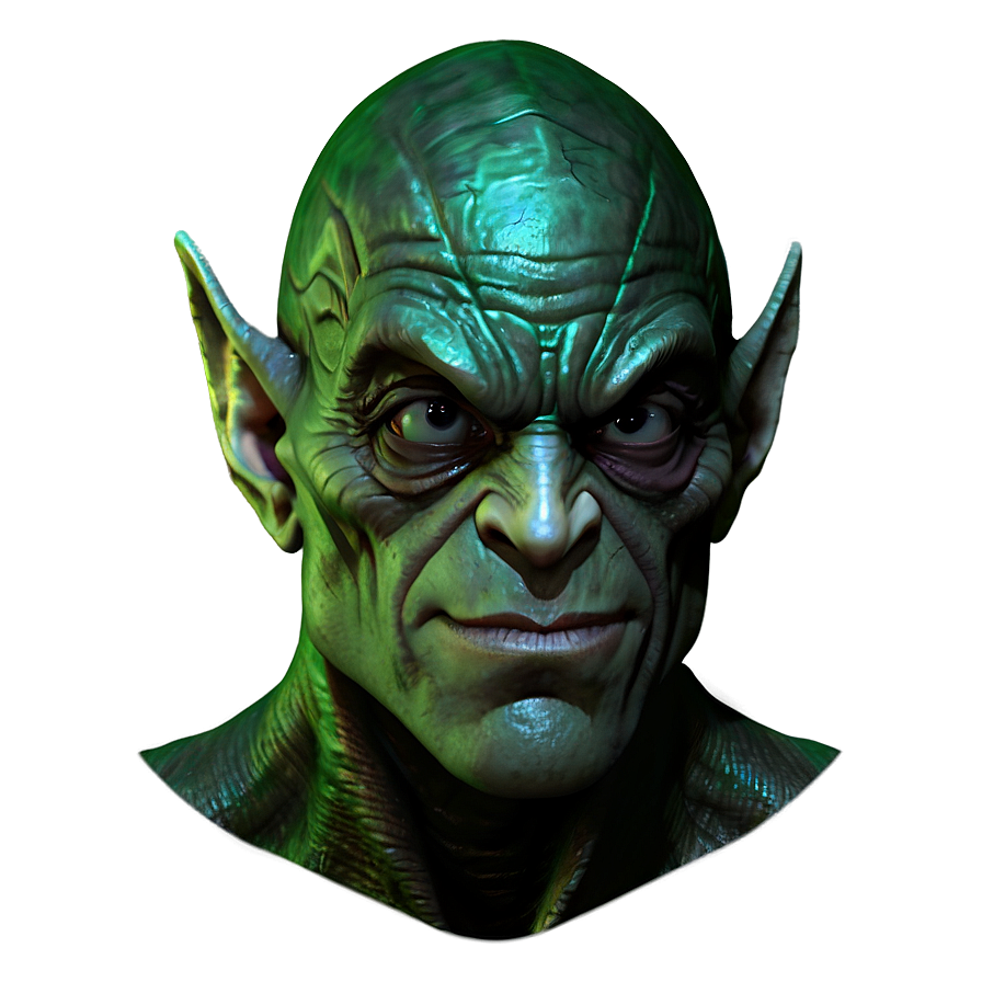 Green Goblin Face Png Dff