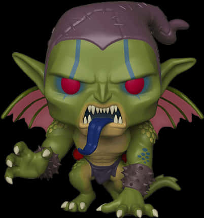 Green Goblin Figurine Stylized