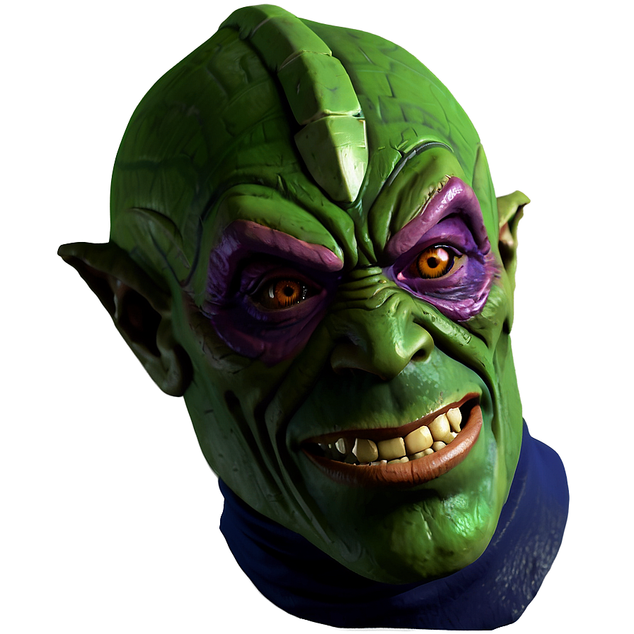 Green Goblin Helmet Png Hmm