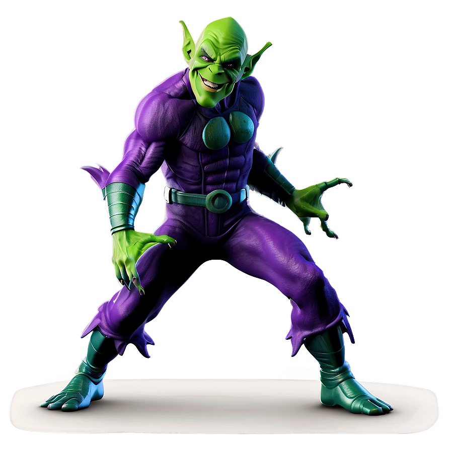 Green Goblin Villain Pose Png 06112024