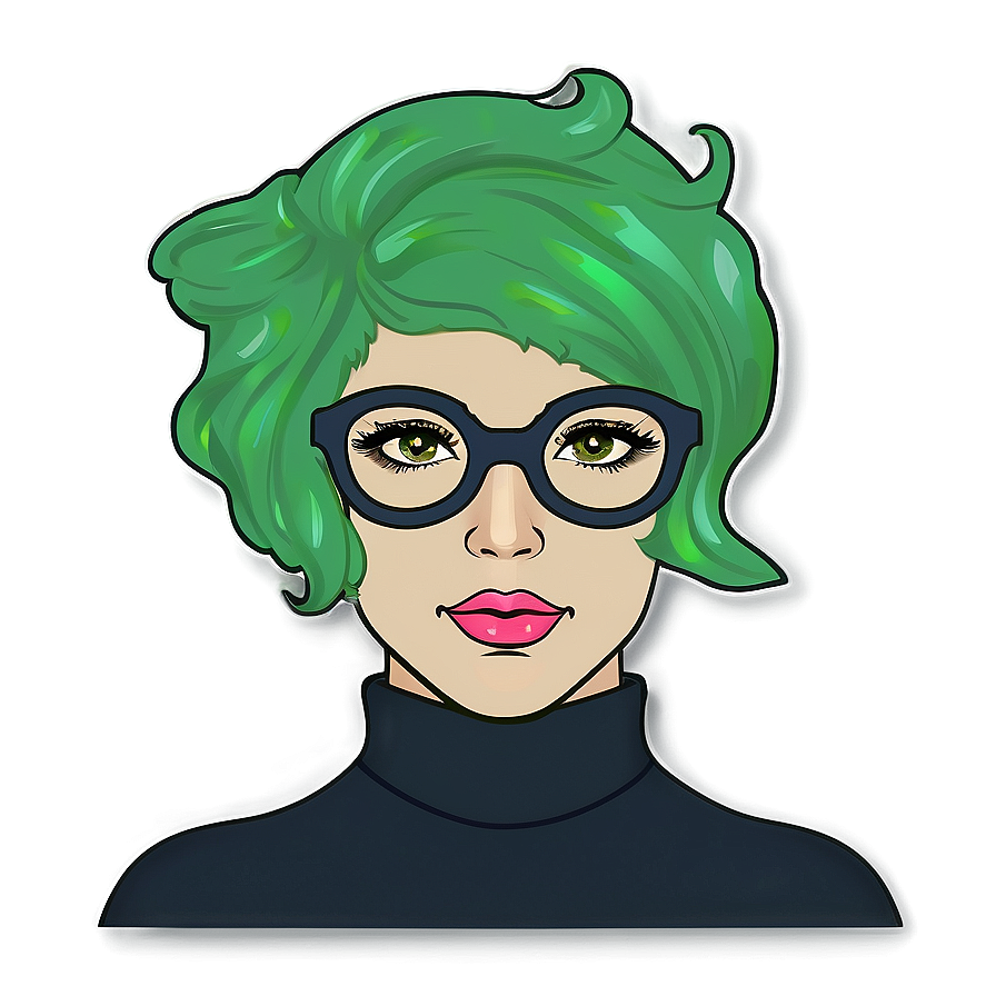 Green Hair Deep Sea Diver Png Iay46