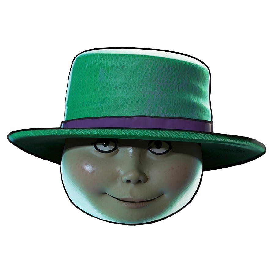 Green Hat A