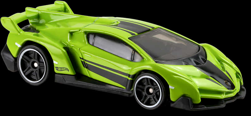 Green Hot Wheels Sports Car