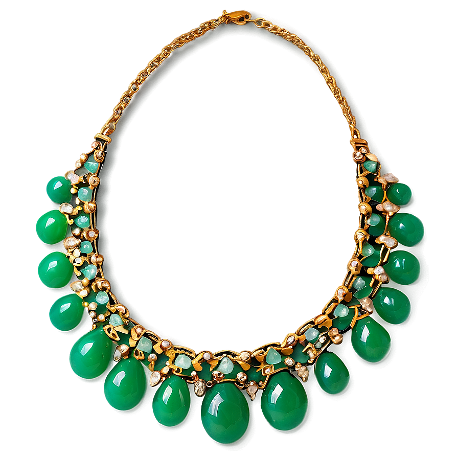 Green Jade Necklace Png 90