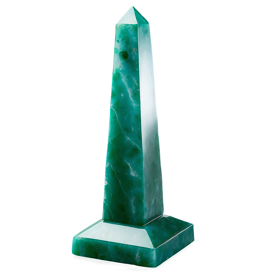 Green Jade Obelisk Png 06112024