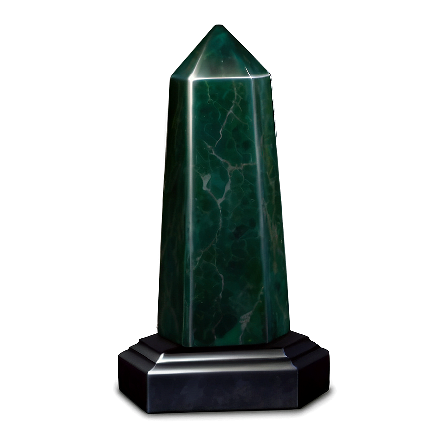 Green Jade Obelisk Png Rcc45