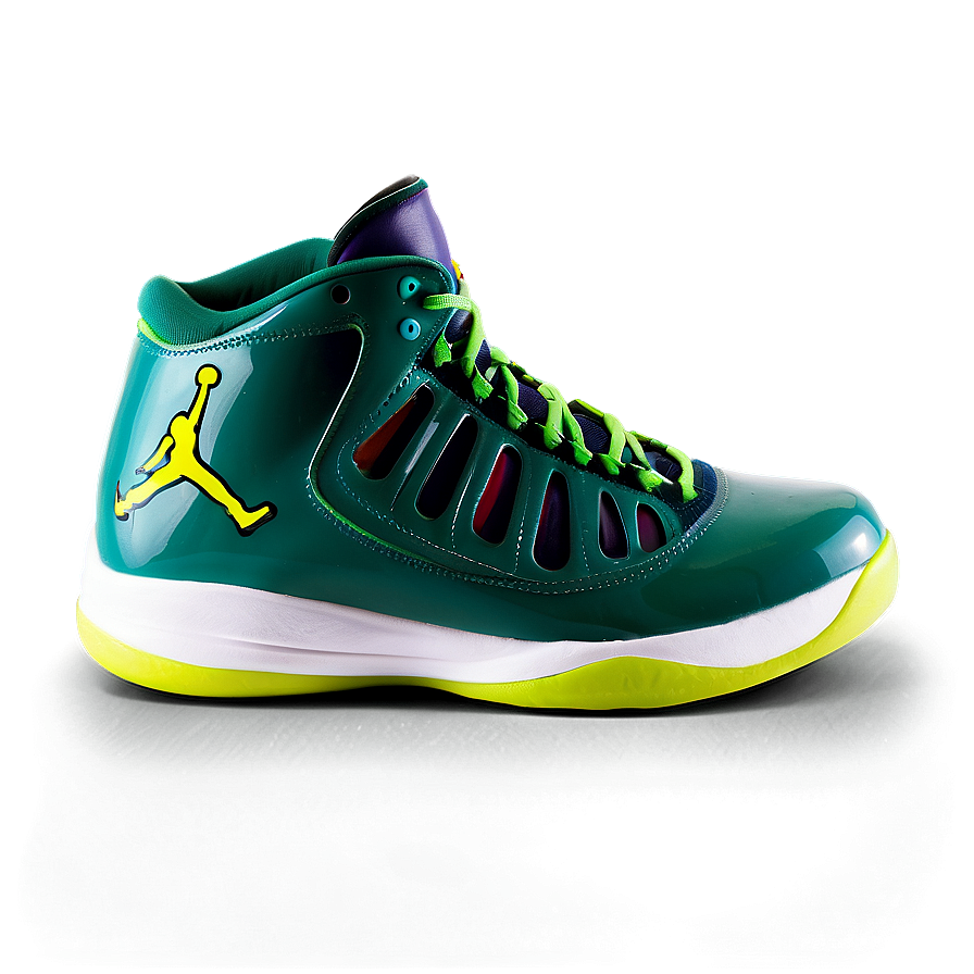 Green Jordan Shoes Png 06122024