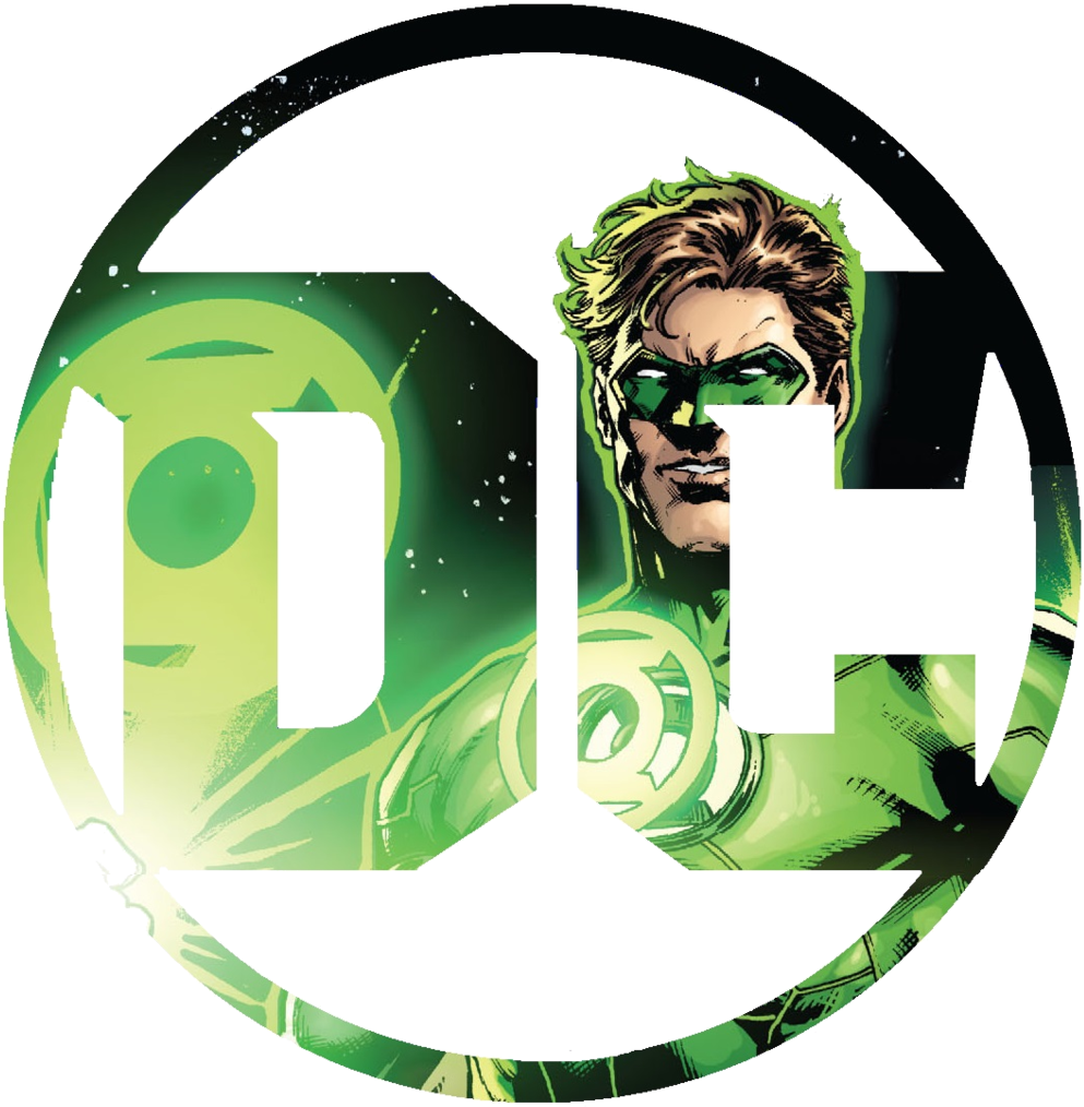 Green Lantern D C Logo Overlay