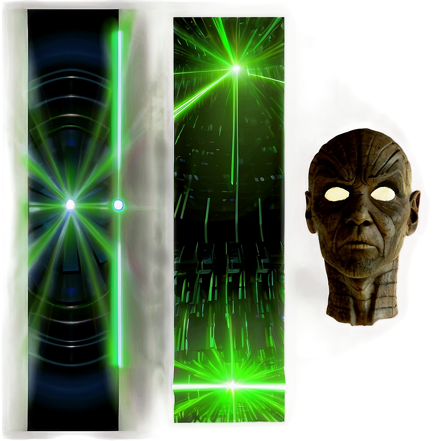 Green Laser Effect Png Crt43