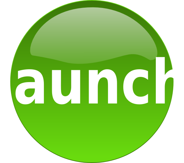 Green Launch Button Graphic