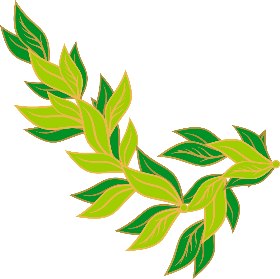 Green Leafy Branch Clipart