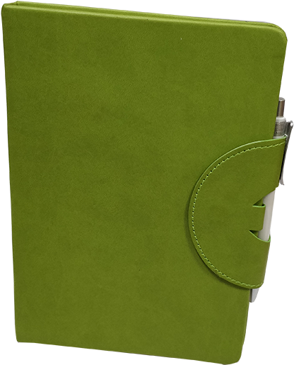 Green Leather Diarywith Clasp