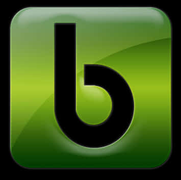 Green Letter B Icon