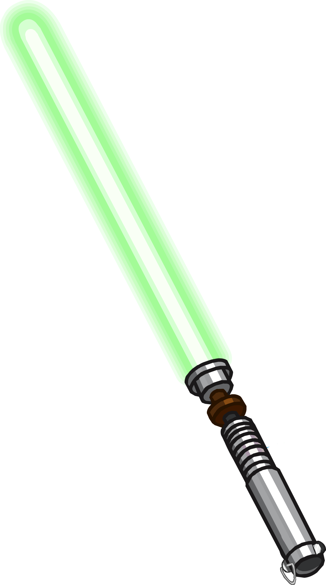 Green Lightsaber Illustration