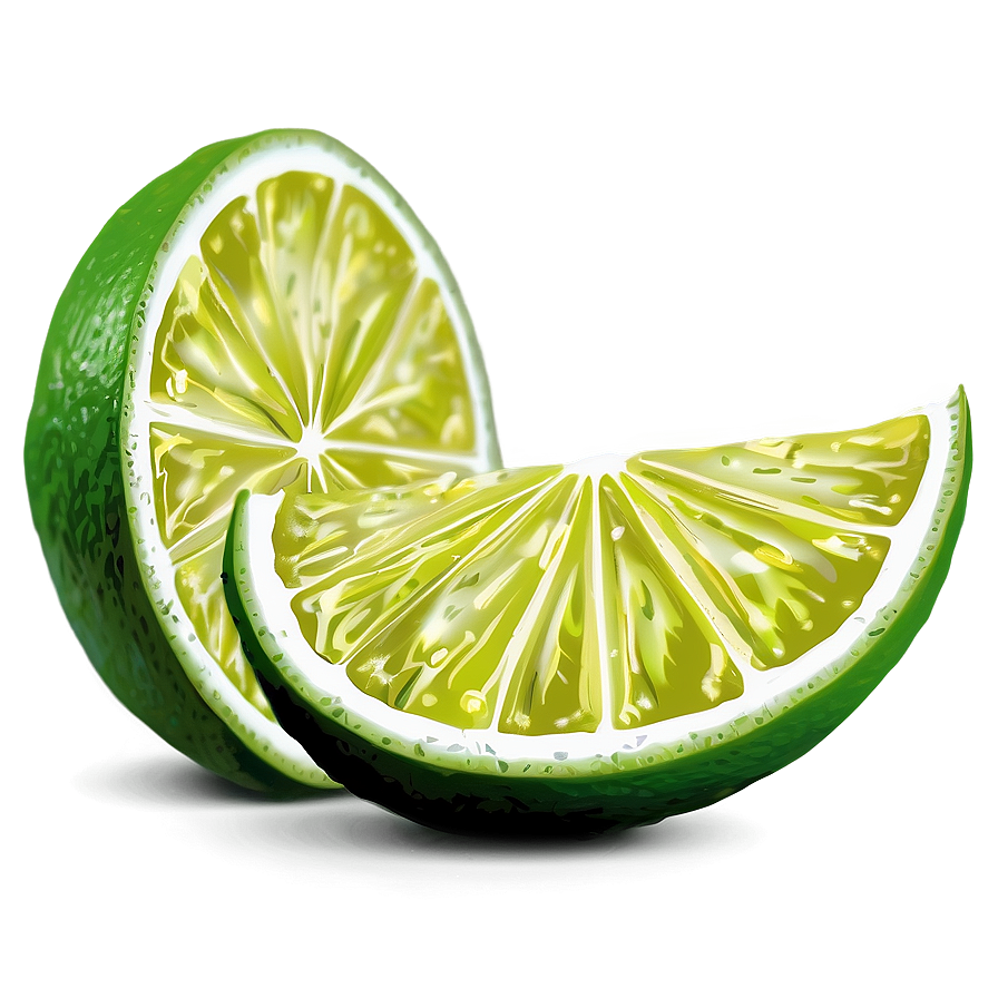 Green Lime Wedge Png 61