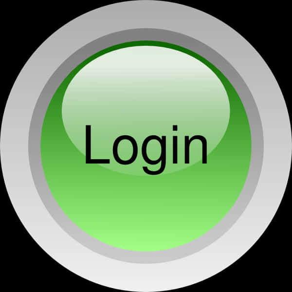 Green Login Button Graphic