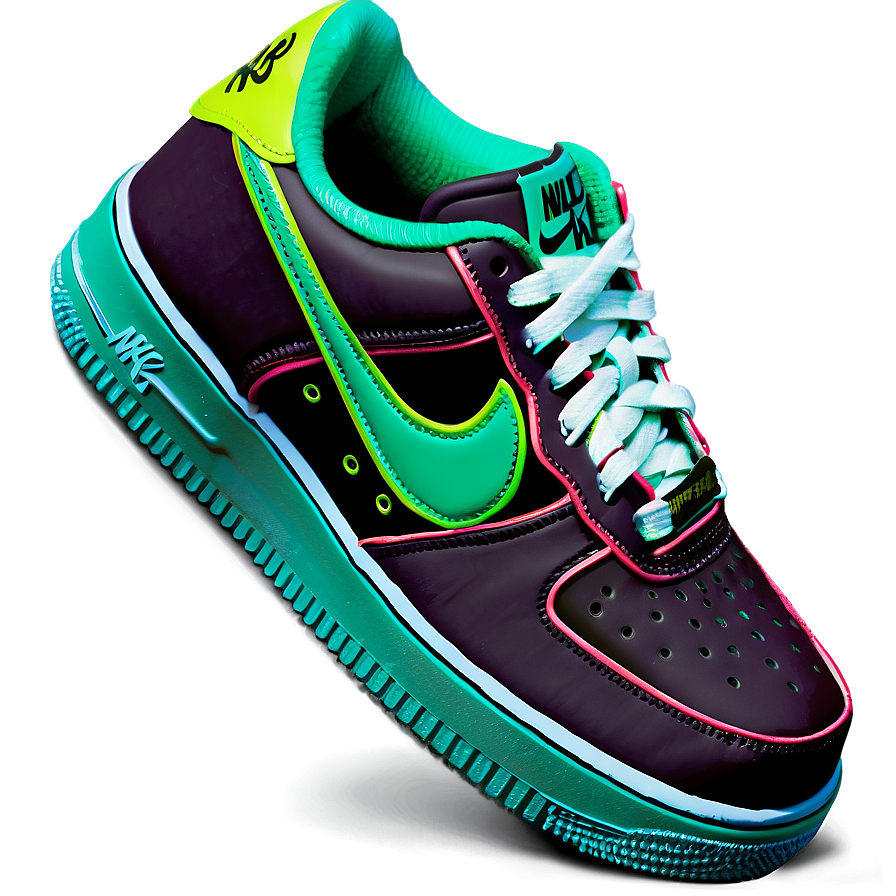 Green Nike Air Force 1 Png Kdc