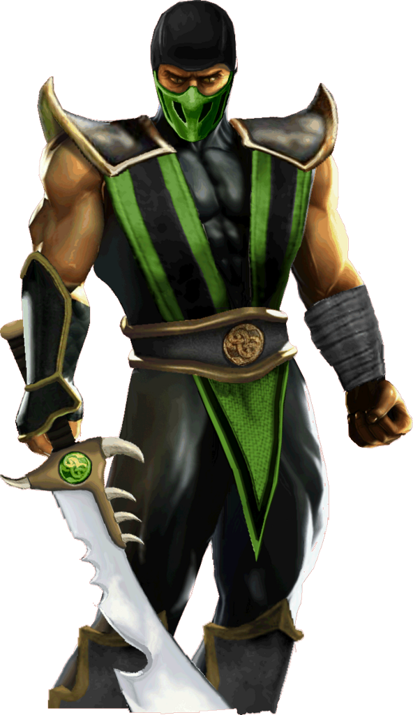 Green Ninja Warrior Character