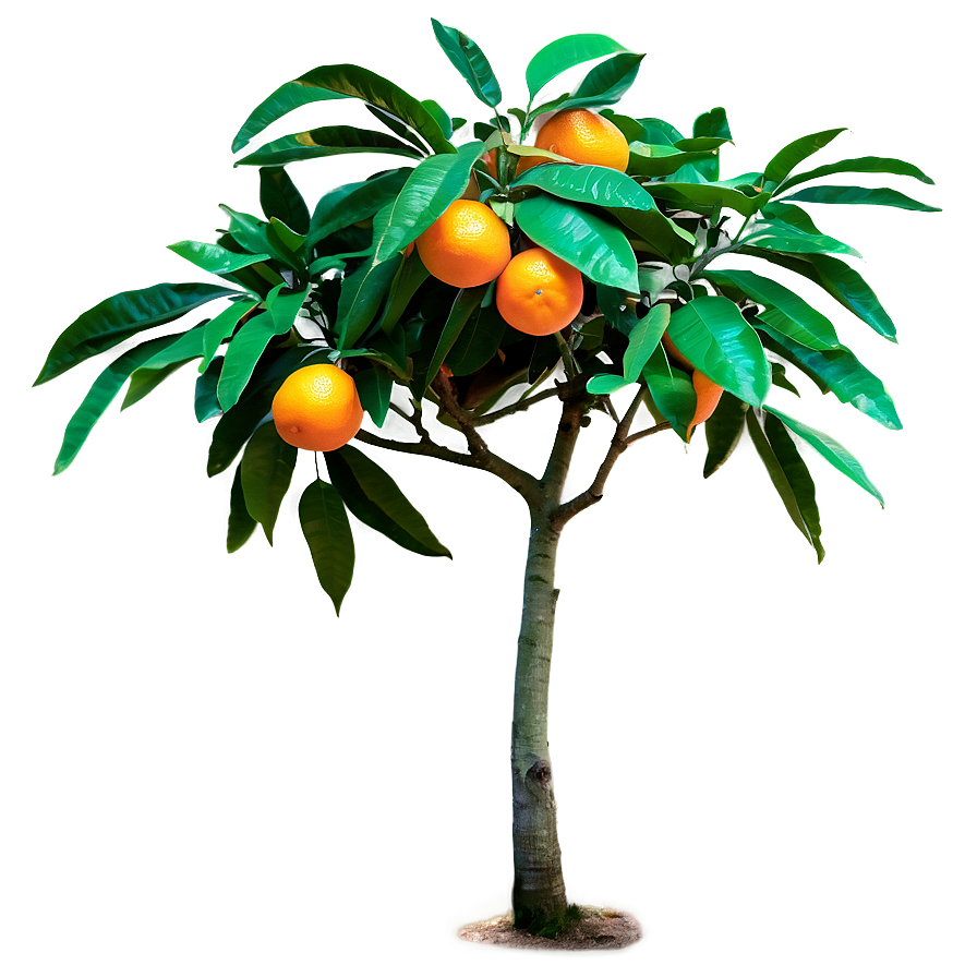 Green Orange Tree Png 5