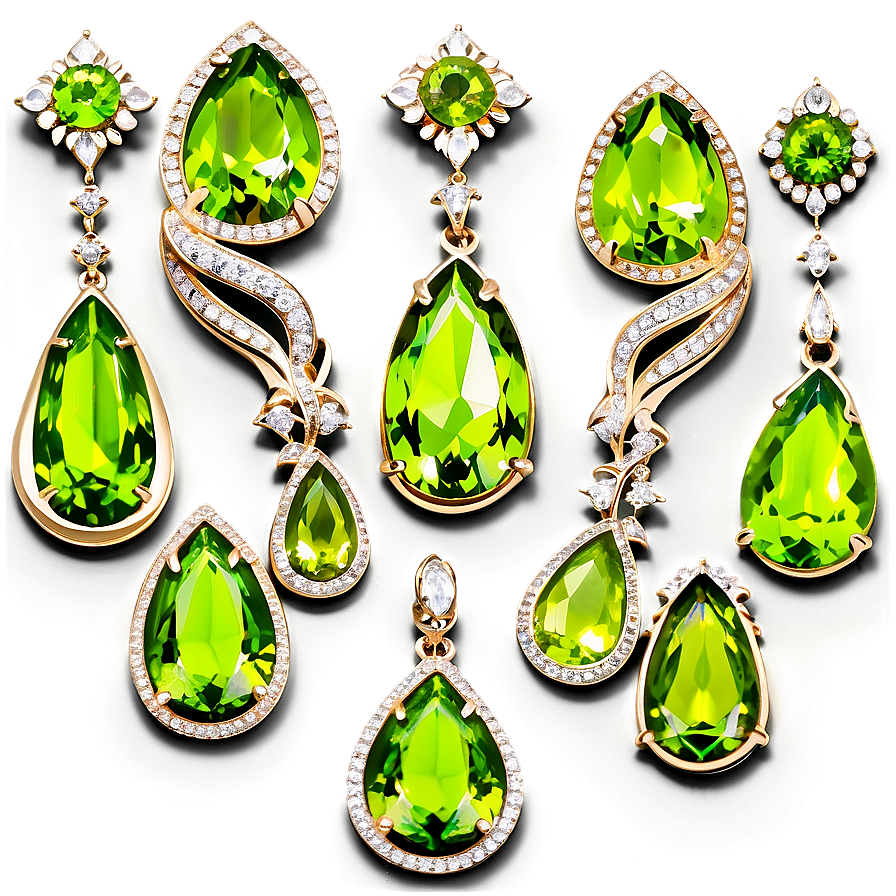 Green Peridot Jewel Png 06242024