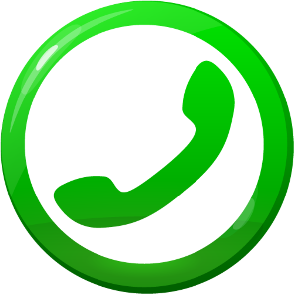 Green Phone Icon Clipart