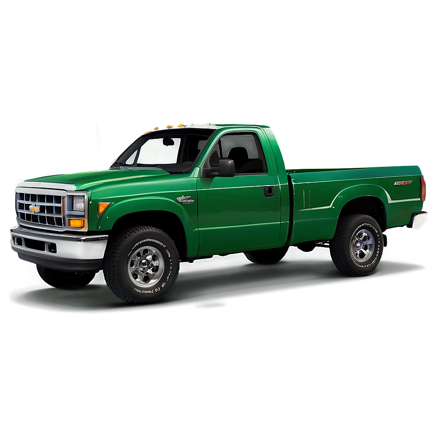 Green Pickup Truck Png 06252024