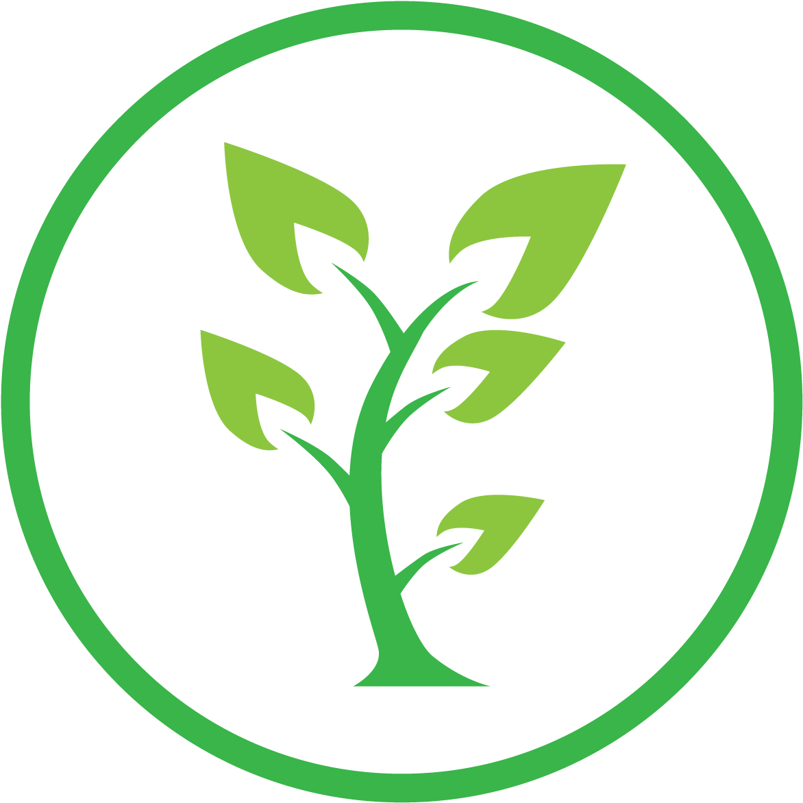 Green Plant Icon Symbol