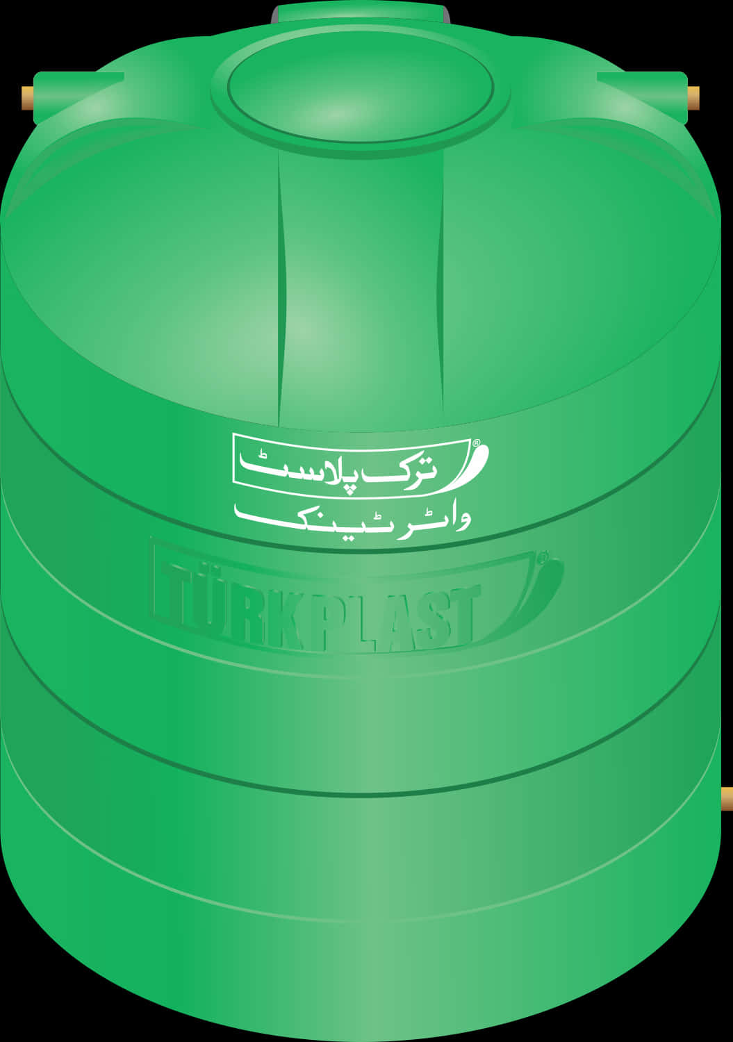 Green Plastic Water Tank Turkplast