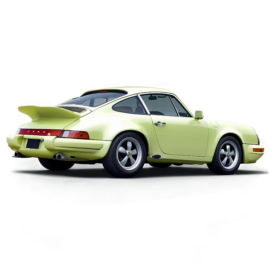 Green Porsche Png 05062024