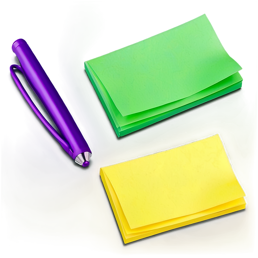 Green Post It Png 05252024