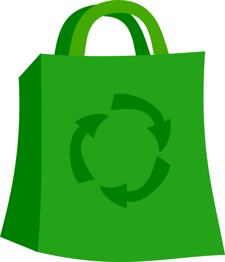 Green Recycle Shopping Bag