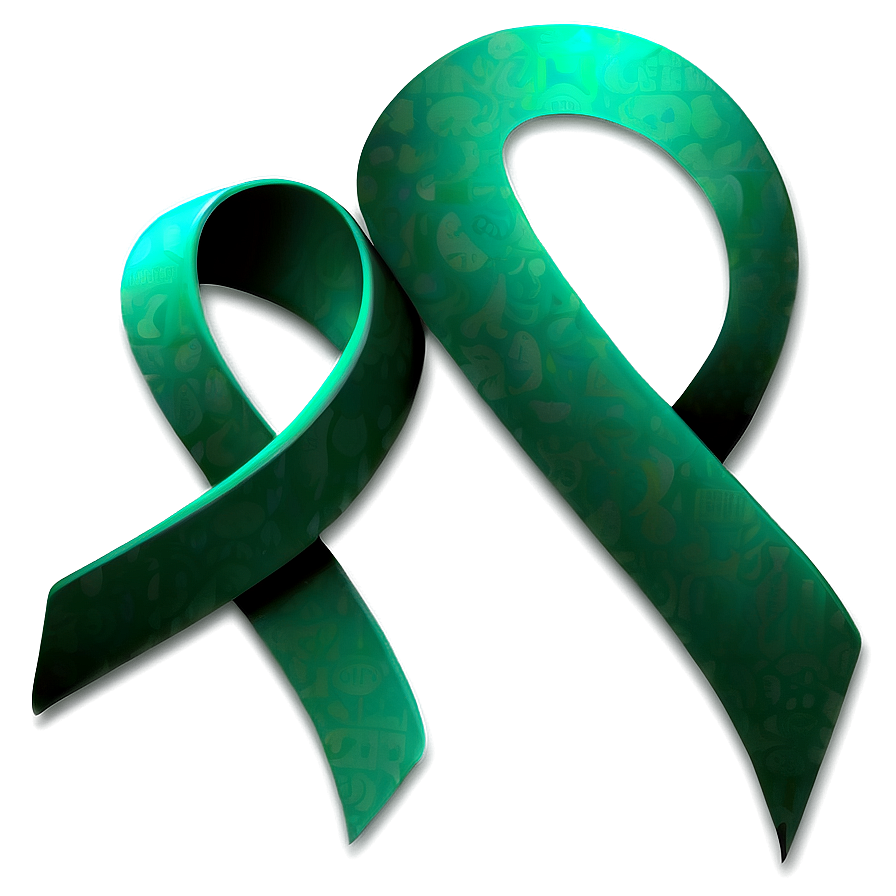 Green Ribbon Awareness Png 45