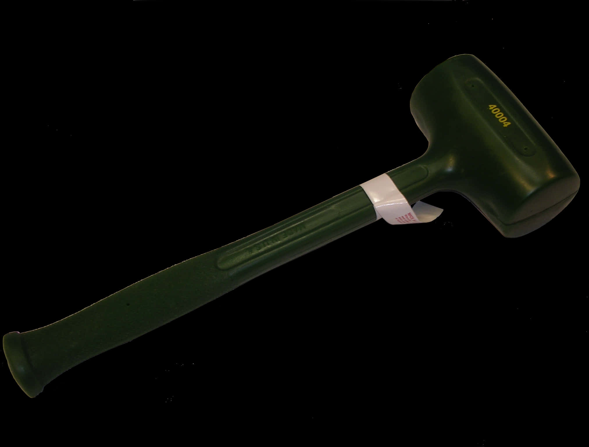 Green Rubber Mallet Black Background.jpg