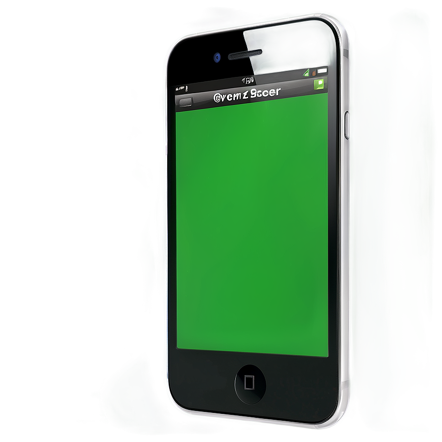 Green Screen Mobile Png Pgc