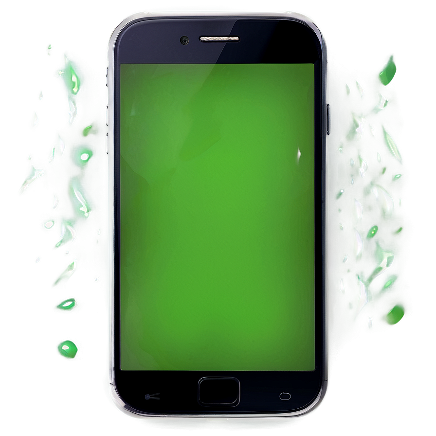 Green Screen Phone Display Png 5