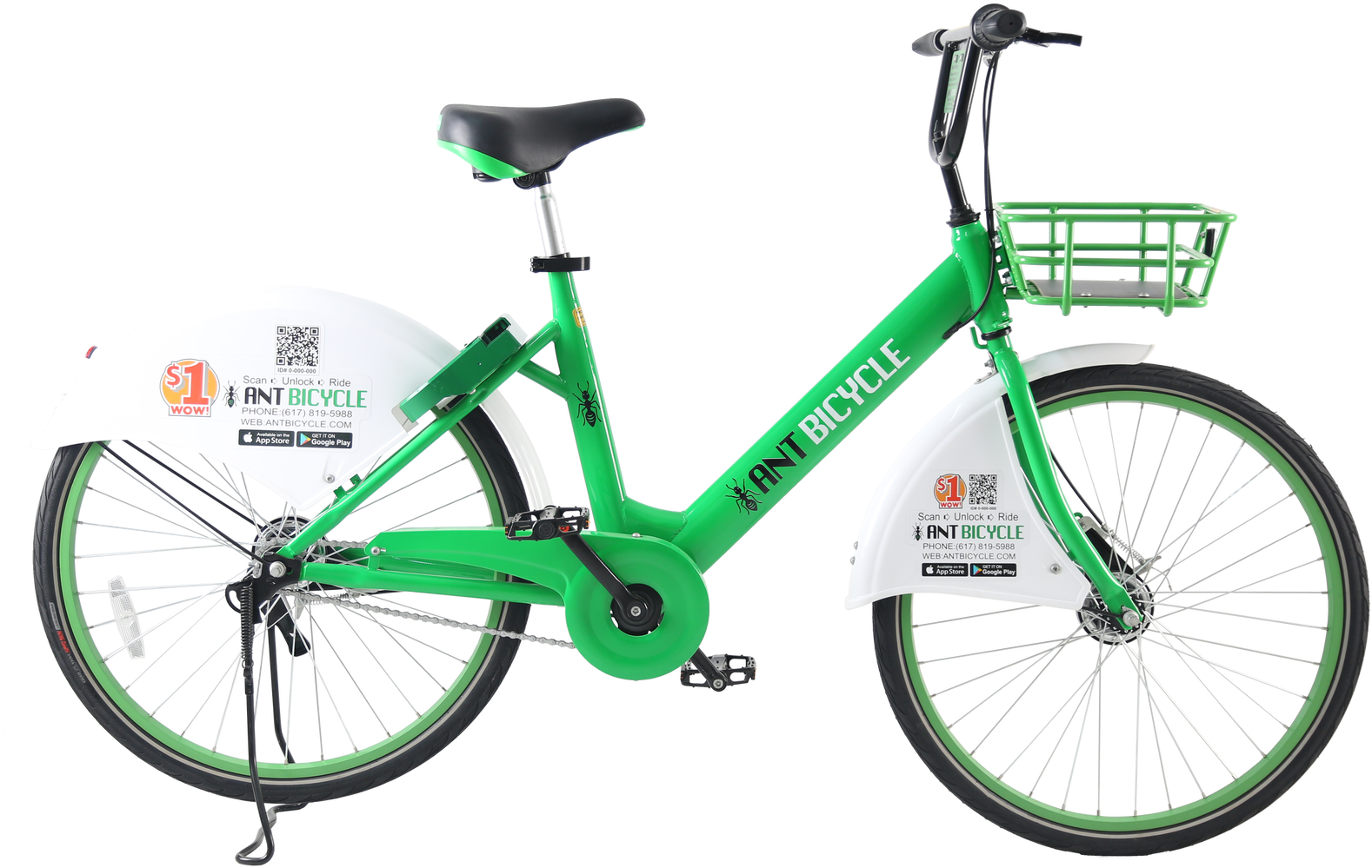 Green Shared Bicycle