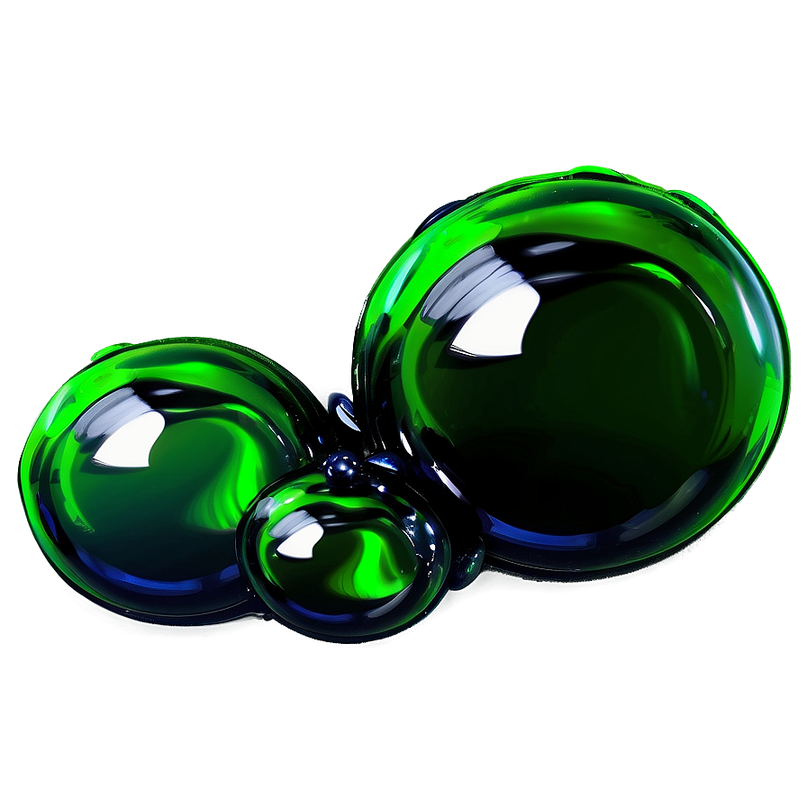 Green Slime Bubble Png 06272024