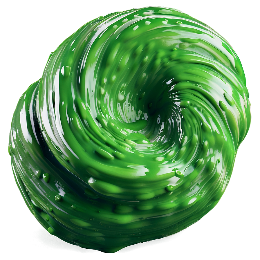 Green Slime Swirl Png Skh