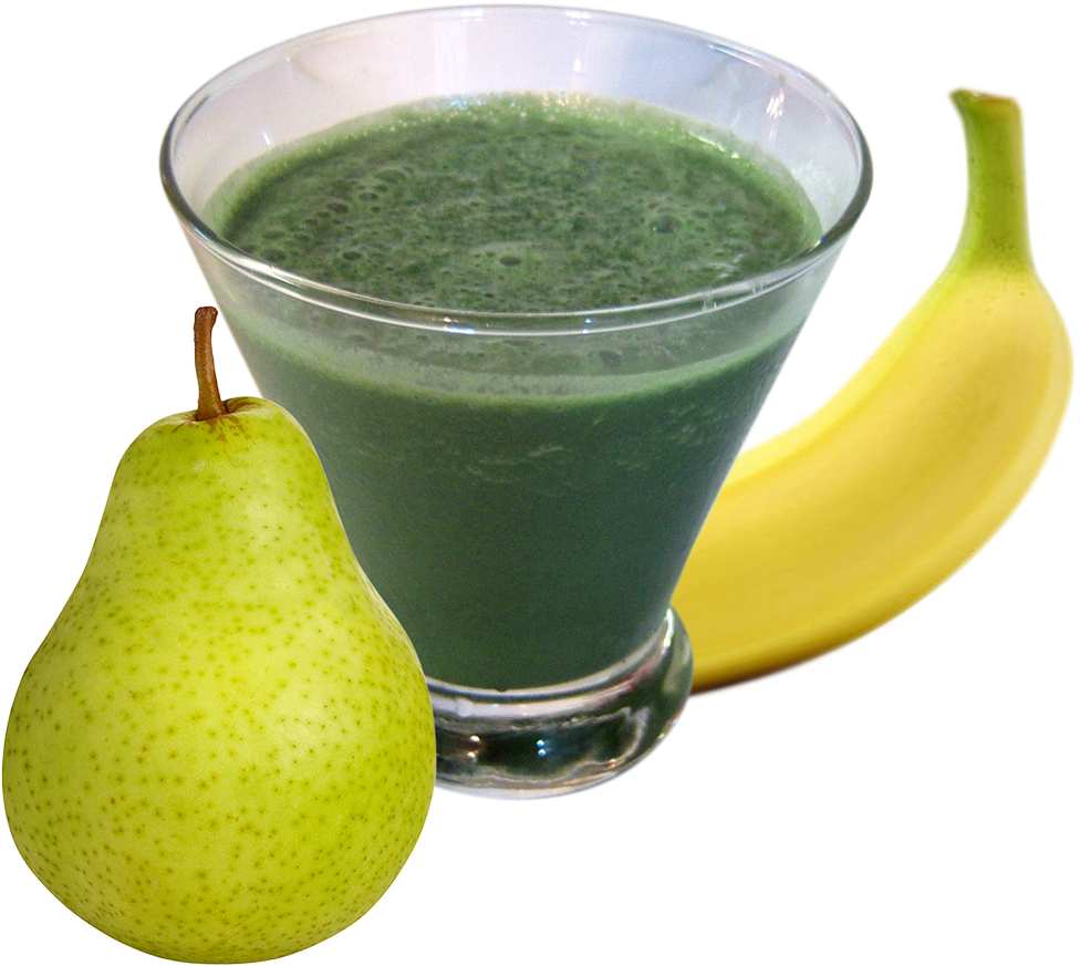 Green Smoothiewith Fruit Ingredients