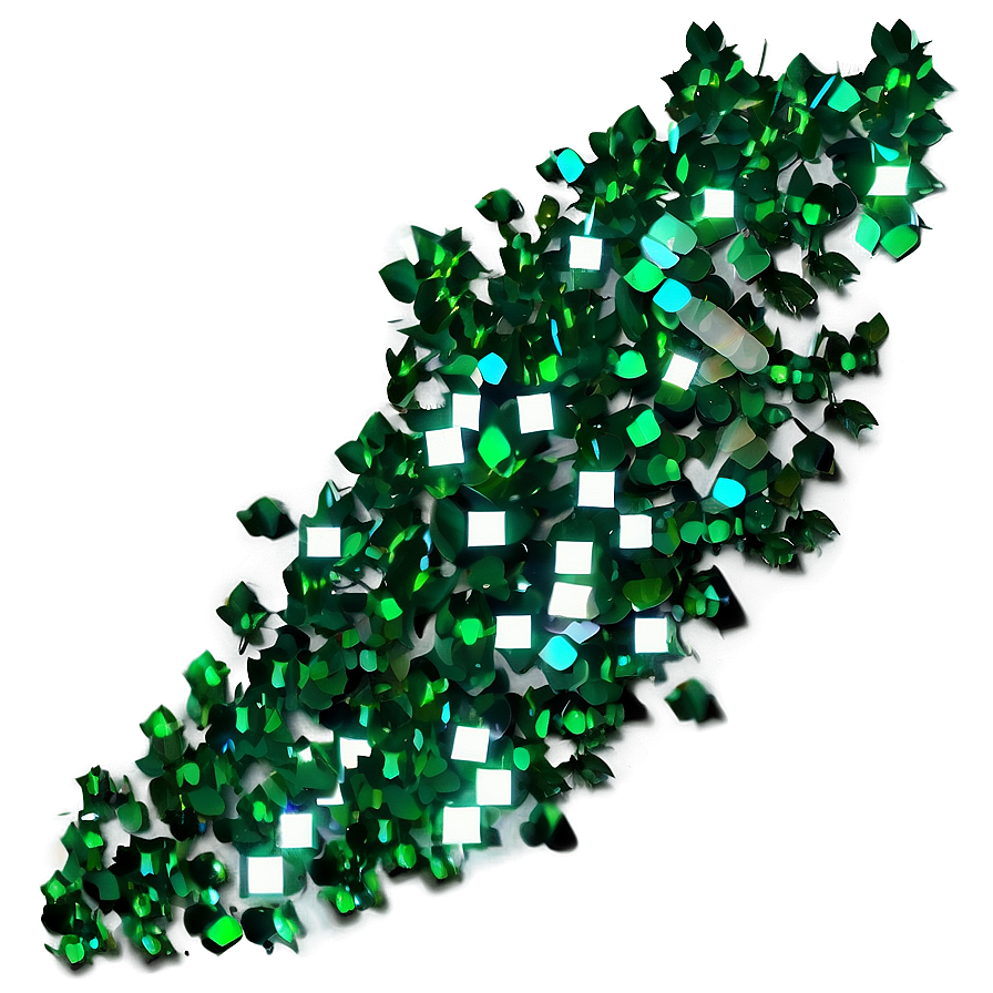 Green Sparkles Png 05042024