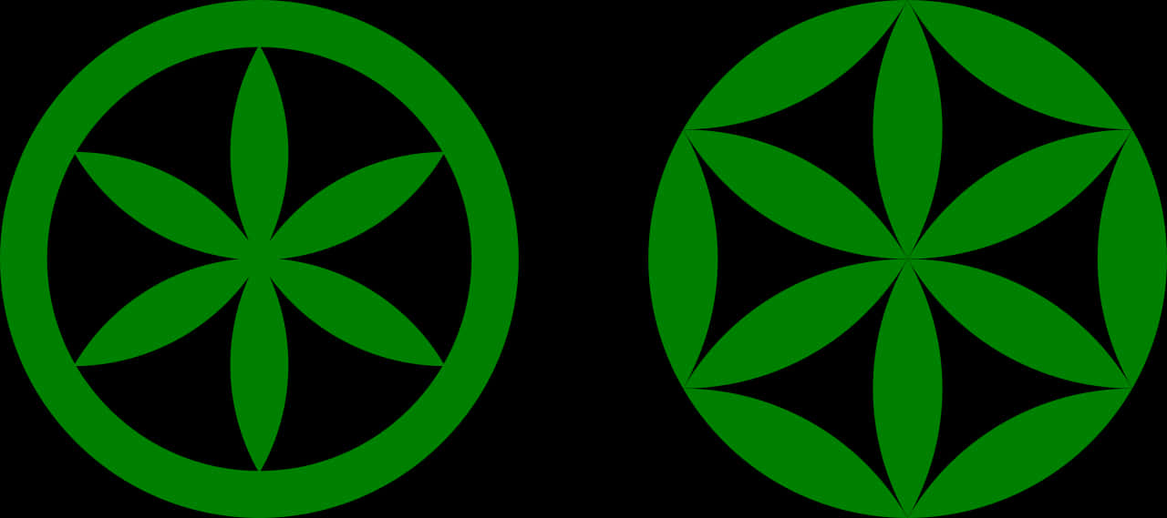 Green Star Patterns